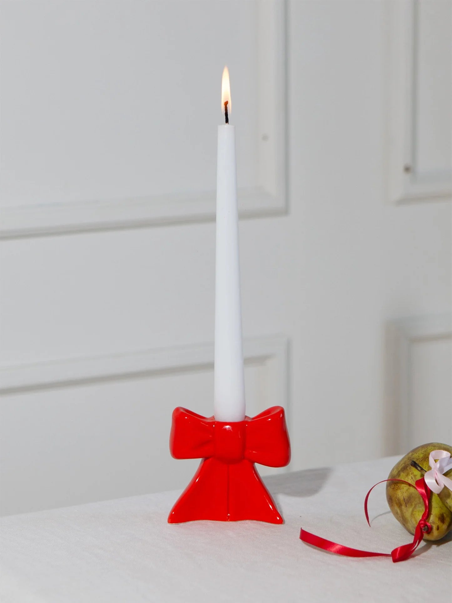 DOIY Small Bow Candle Holder