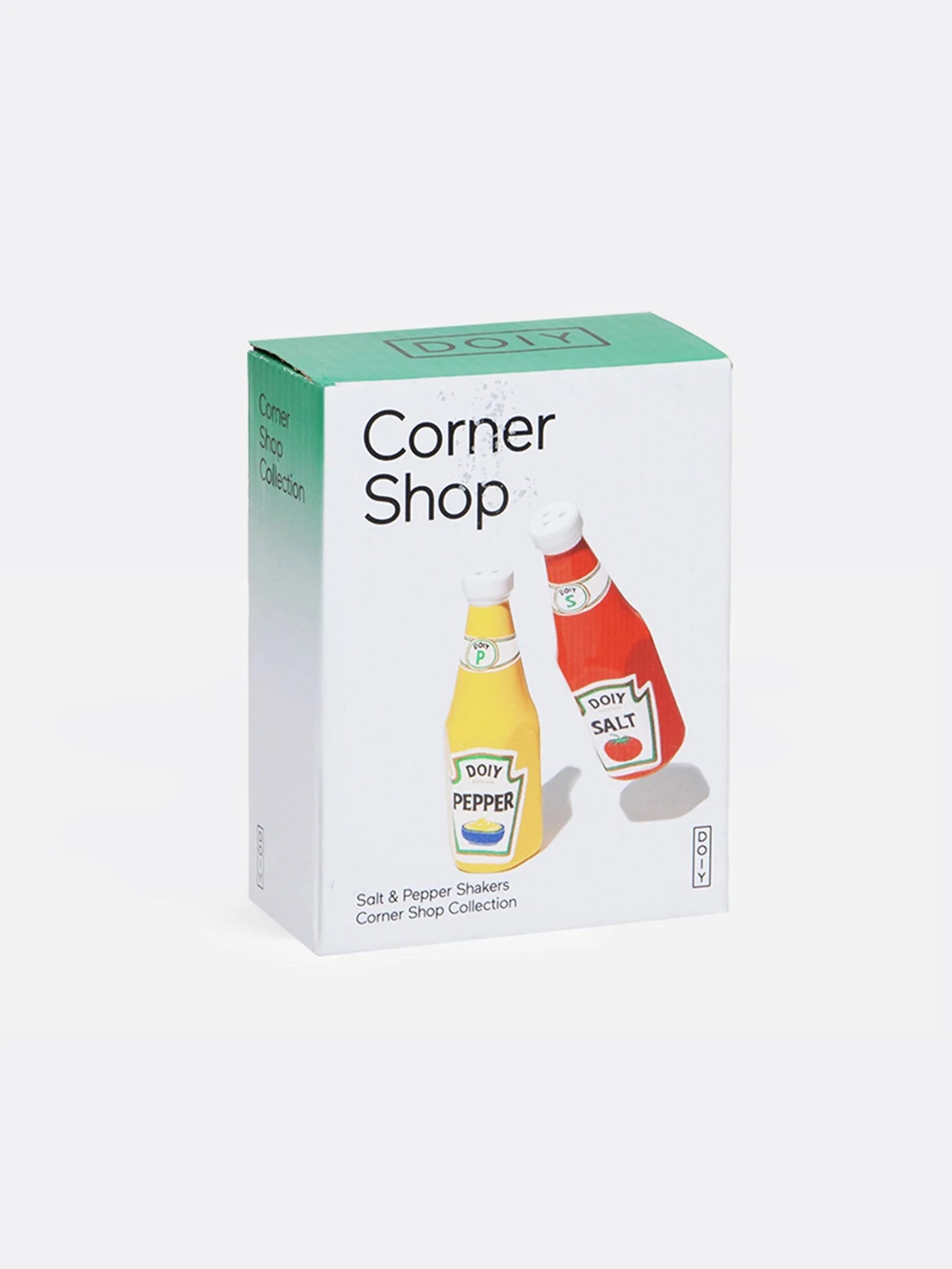 DOIY Corner Shop Salt and Pepper Shakers Ketchup & Mustard