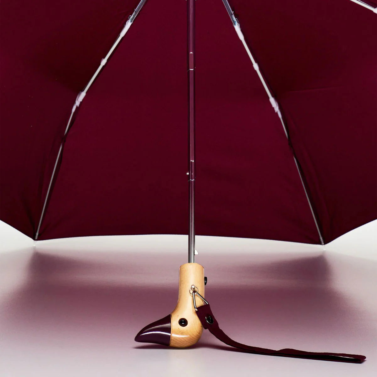 Original Duckhead Signature Compact Umbrella in Cherry