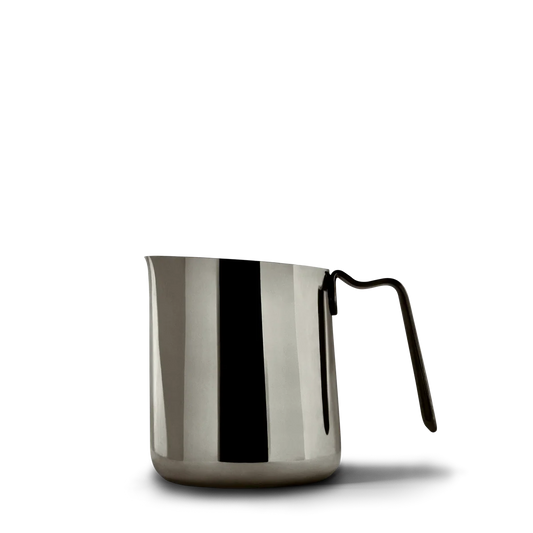 Fellow Eddy Milk Pitcher 12oz Graphite colour on a white background
