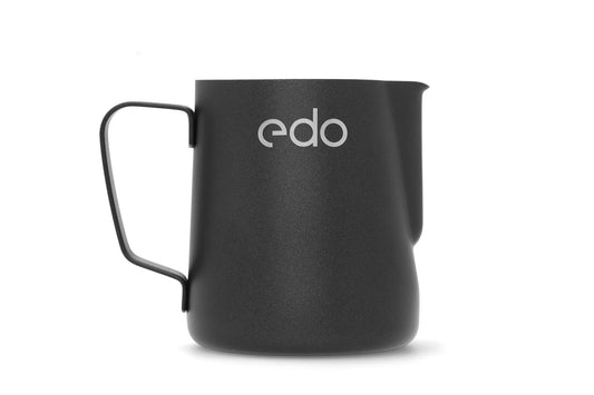 Edo Barista Pro Lined Milk Pitcher - 600ml Matte Black