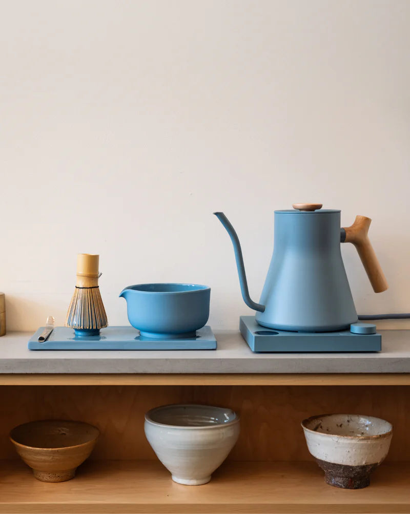 Fellow Matcha Set in Hazy Blue colours