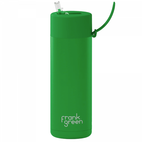 Frank Green Ceramic Reusable Bottle 595ml in Evergreen