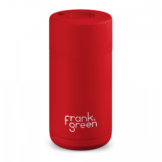 Frank Green Ceramic Reusable Cup 355ml  in Atomic Red