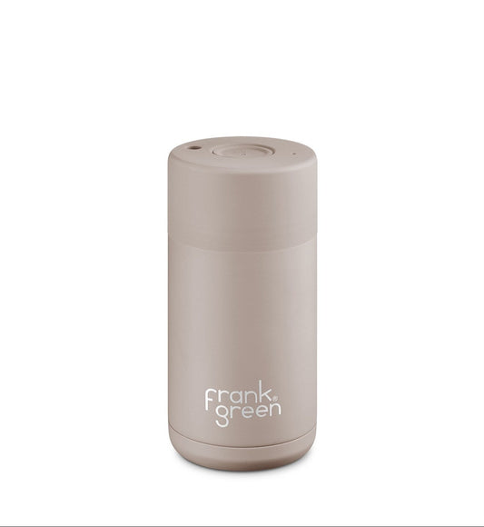 Frank Green Ceramic Reusable Cup 355ml in Moon Dust