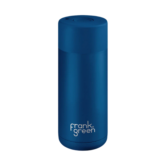 Frank Green Ceramic Reusable Cup 475ml in Deep Ocean