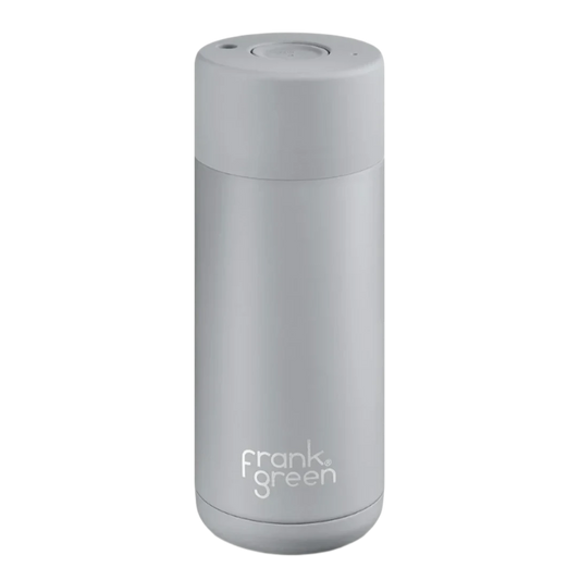 Frank Green Ceramic Reusable Cup 475ml in Harbor Mist grey