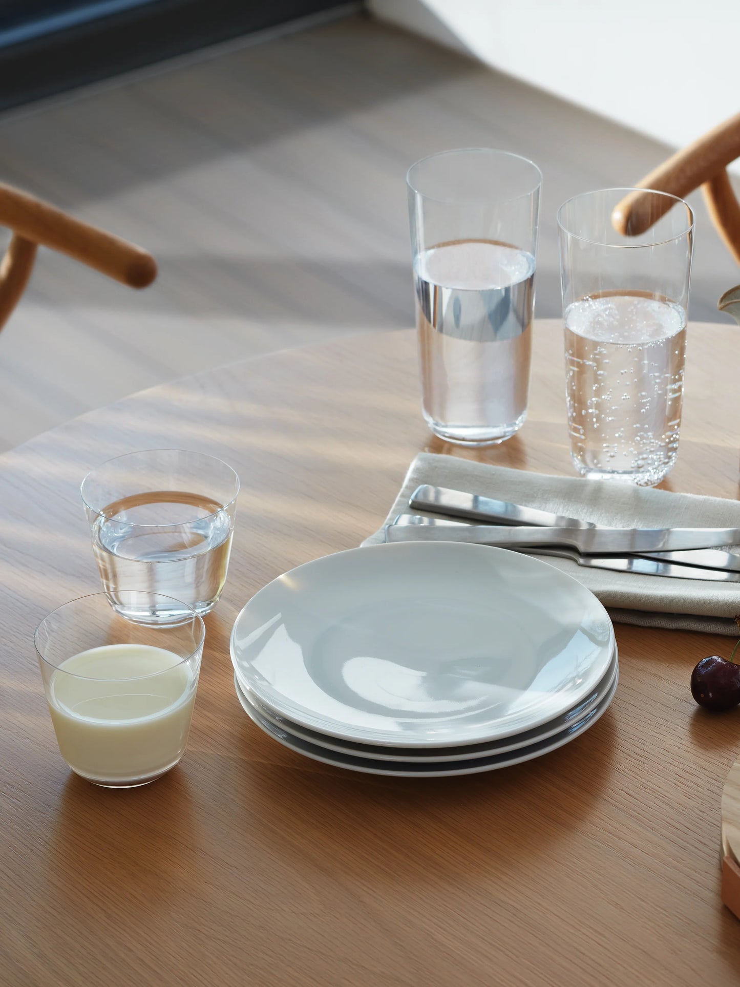 LSA Arc Tumbler 260ml Set of 4 - Clear