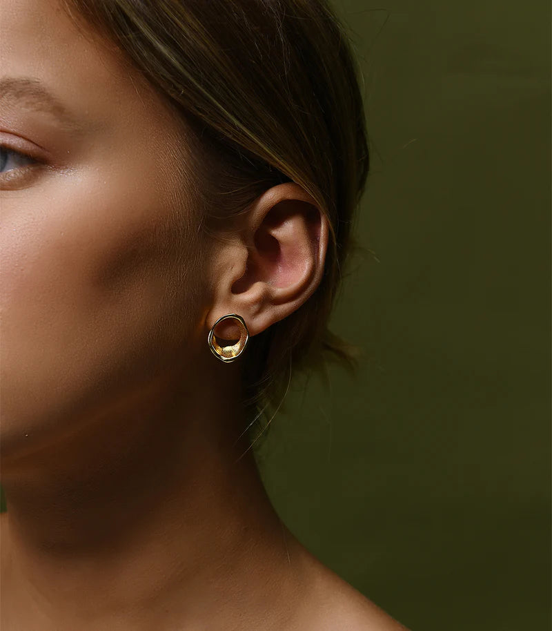 JANUS Edinburgh Gold Findhorn Earrings