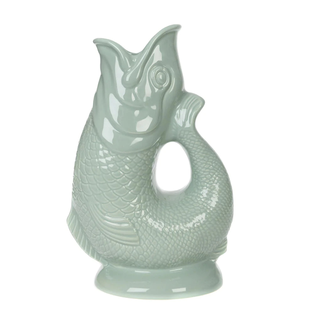 Gurgly Large Sage Green Glug Jug