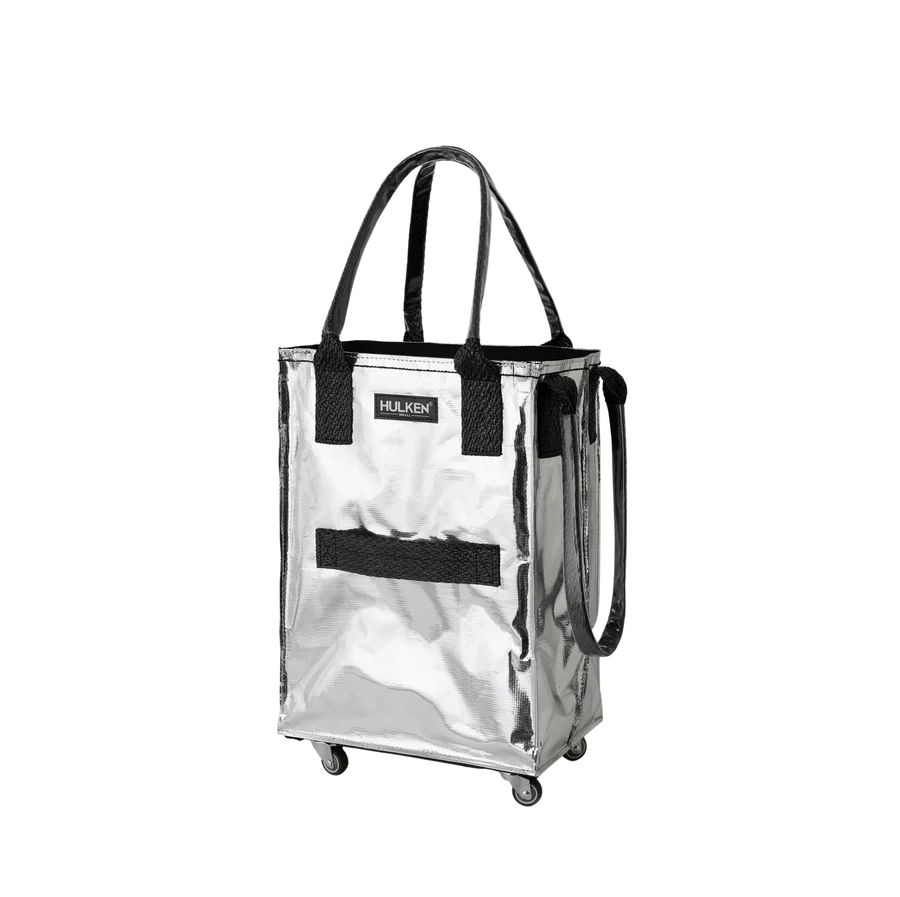 Hulken Original Rolling Small Tote Bag in Silver