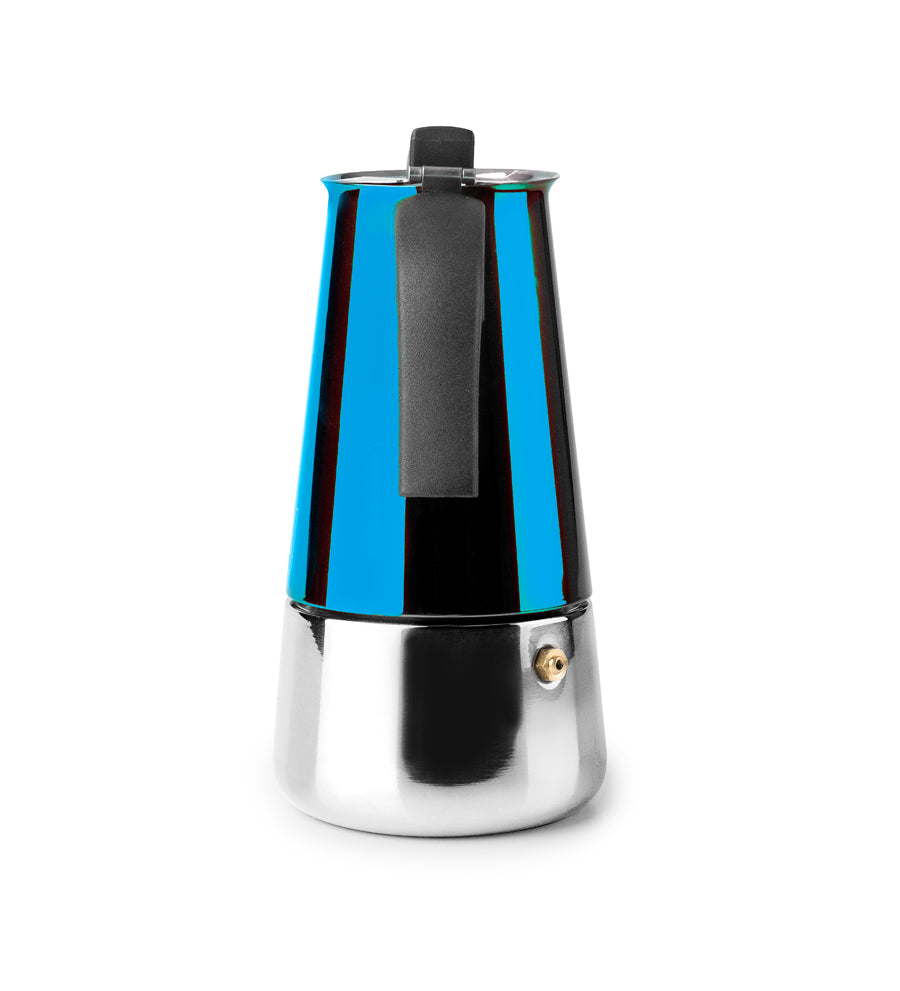Ibili Express Cafetieres Moca Blu Espresso Maker 6 Cup