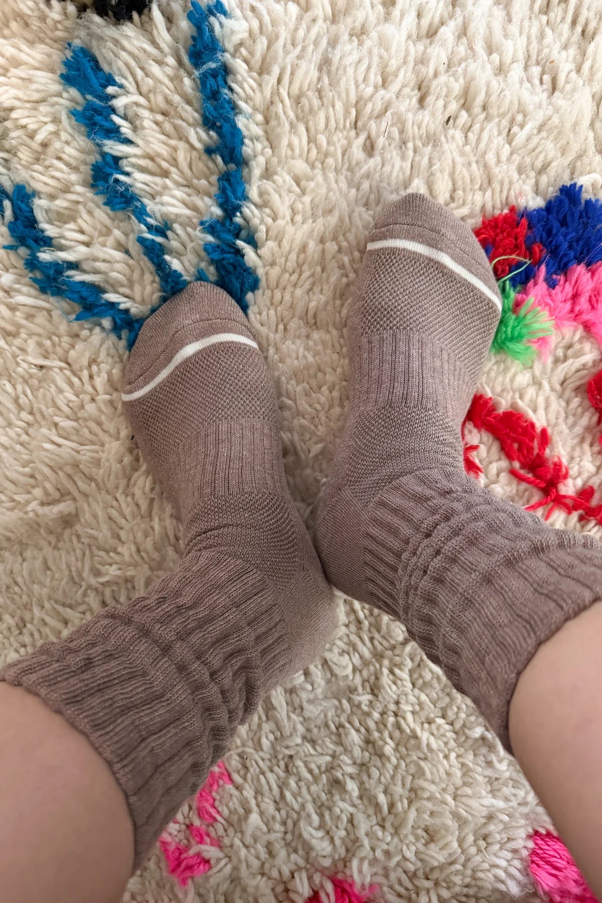 Le Bon Shoppe Ballet Socks - Mocha Mousse