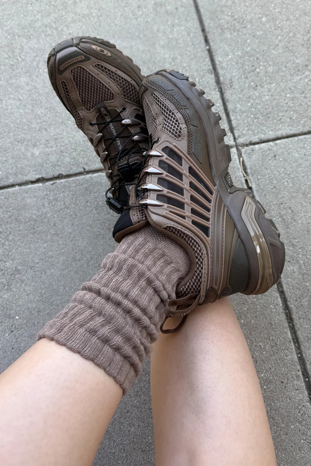 Le Bon Shoppe Ballet Socks - Mocha Mousse