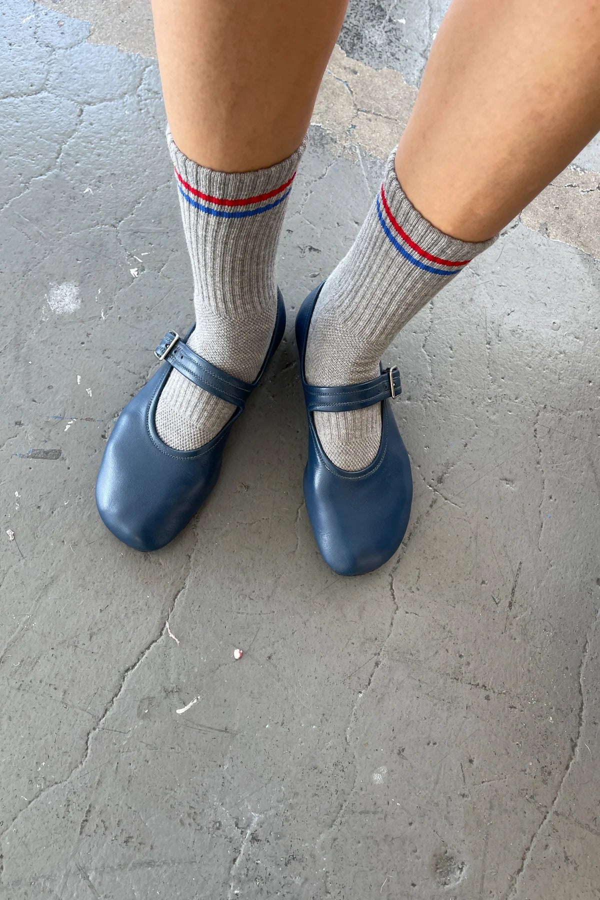 Le Bon Shoppe Boyfirend Socks - True Grey