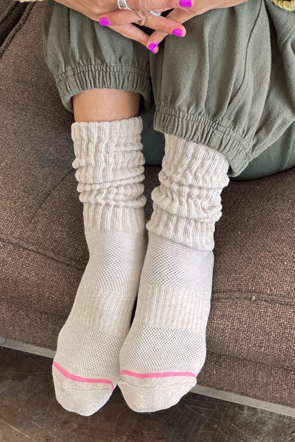 Le Bon Shoppe Ballet Socks - Oatmeal