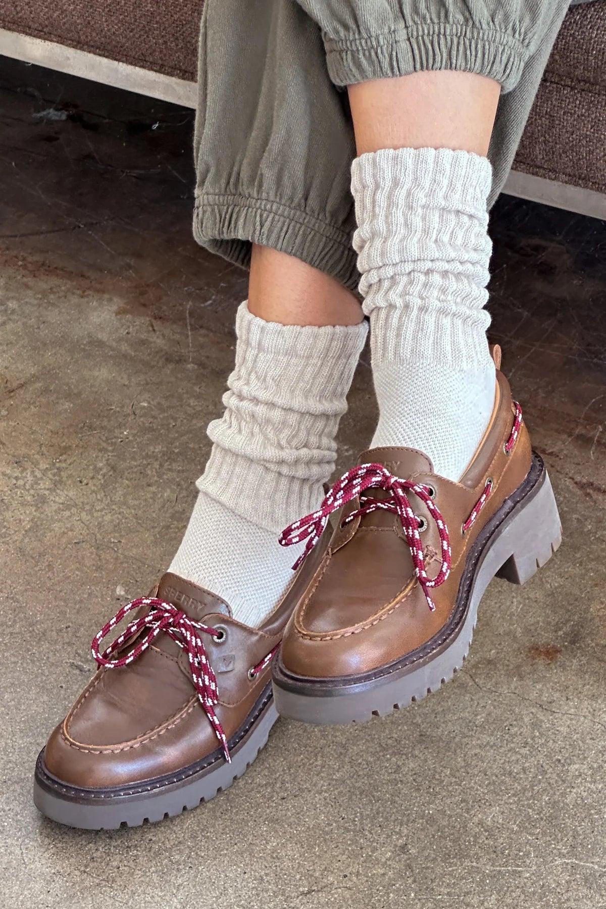 Le Bon Shoppe Ballet Socks - Oatmeal
