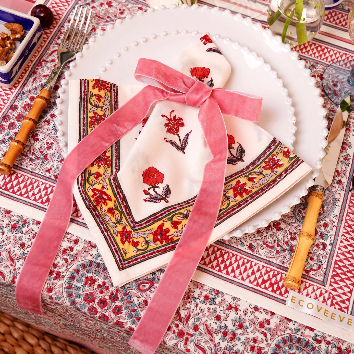 Ecoveeve Roja Table Napkin