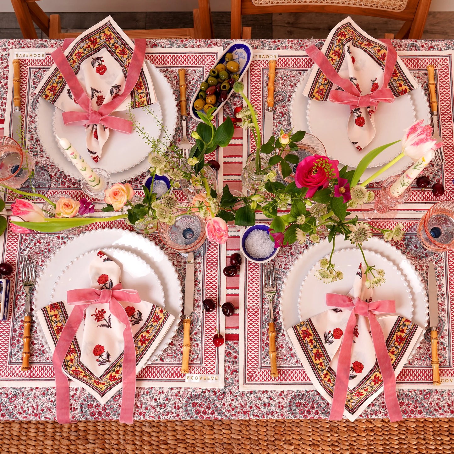 Ecoveeve Roja Table Napkin