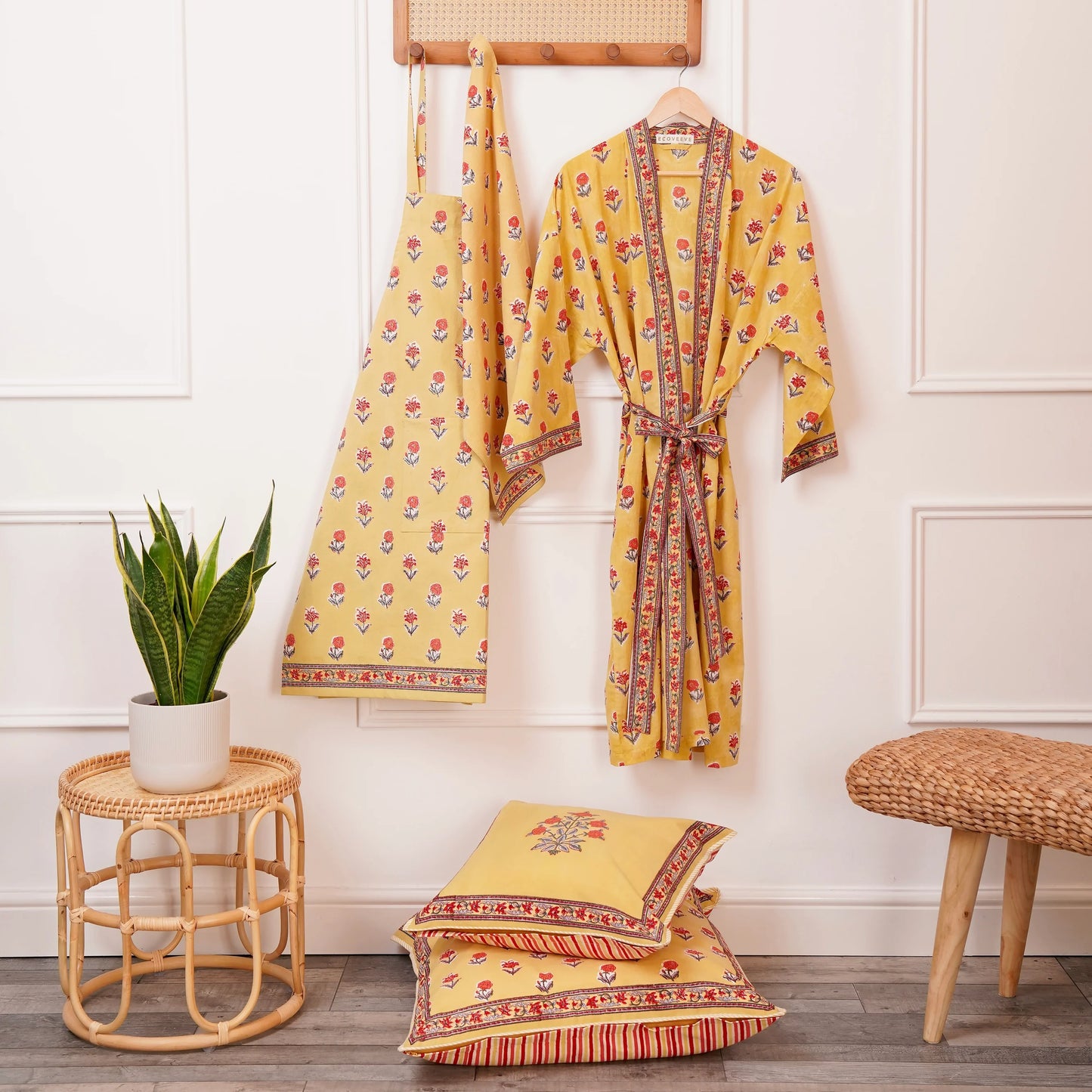 Ecoveeve Haldi Tea Towel