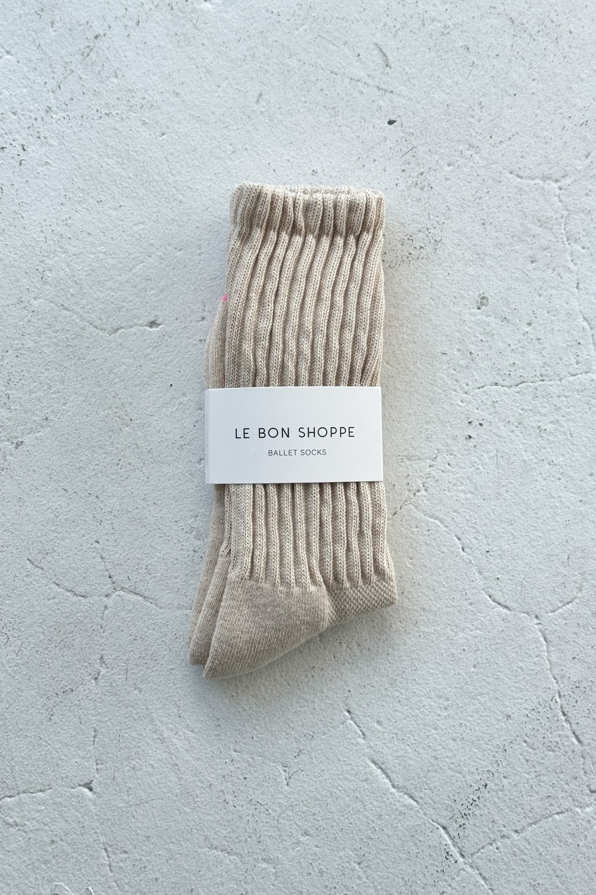 Le Bon Shoppe Ballet Socks - Oatmeal