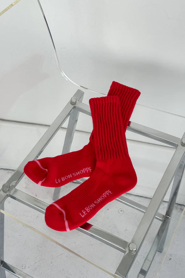 Le Bon Shoppe Ballet Socks - Strawberry
