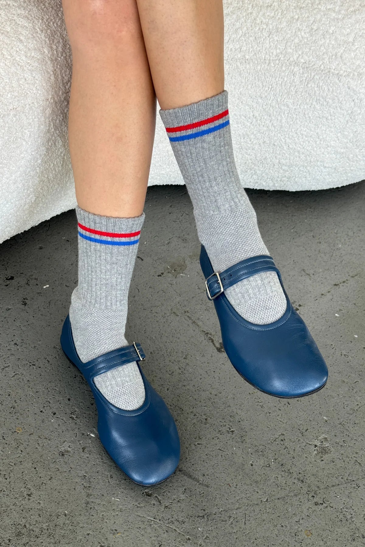 Le Bon Shoppe Boyfirend Socks - True Grey