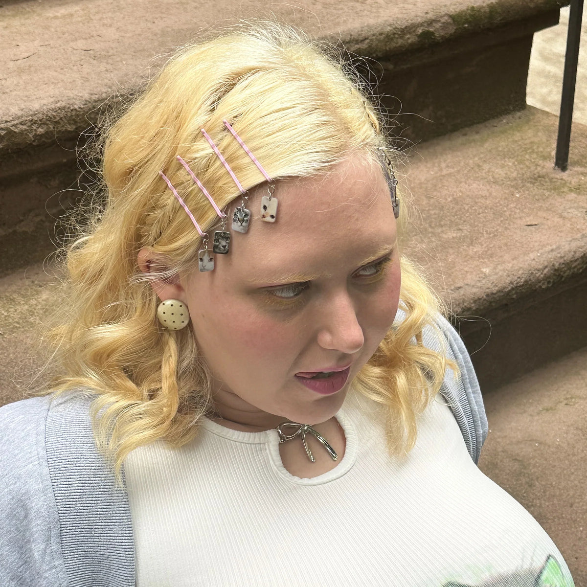 CHUNKS Kitty Bobby Pins