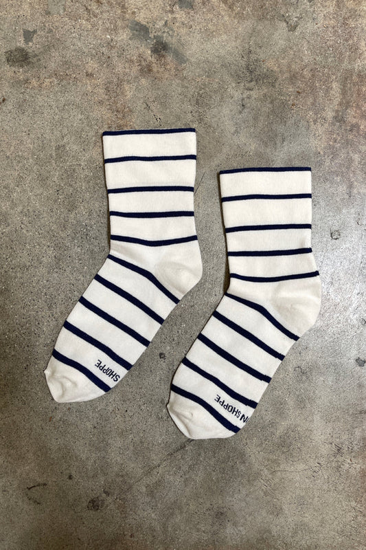 Wally Socks Breton Stripe