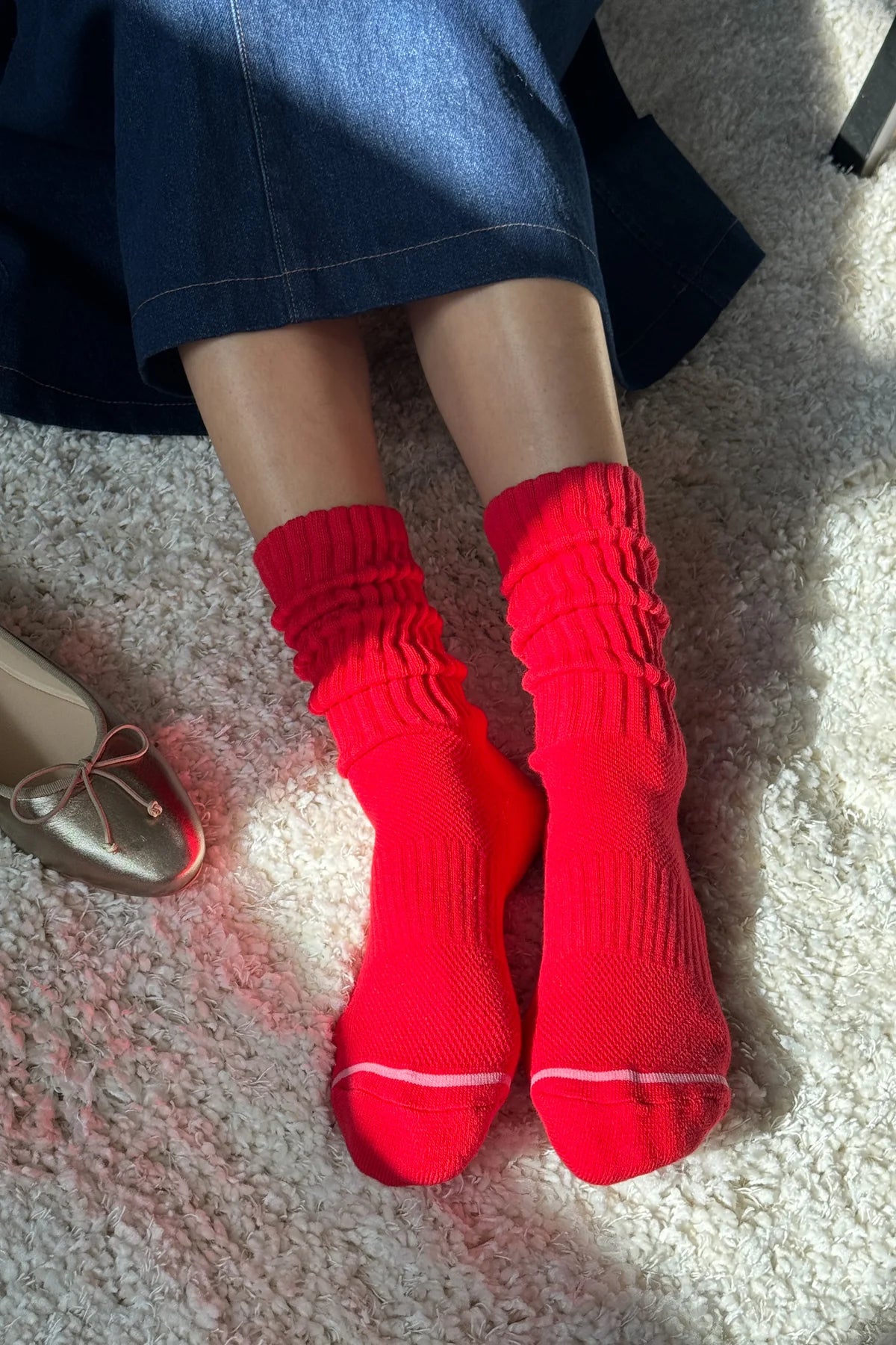 Le Bon Shoppe Ballet Socks - Strawberry
