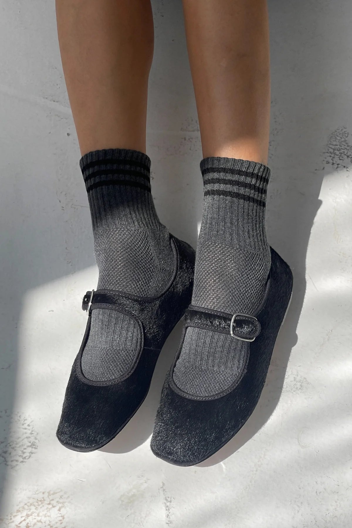 Le Bon Shoppe Girlfriend Socks - Soot
