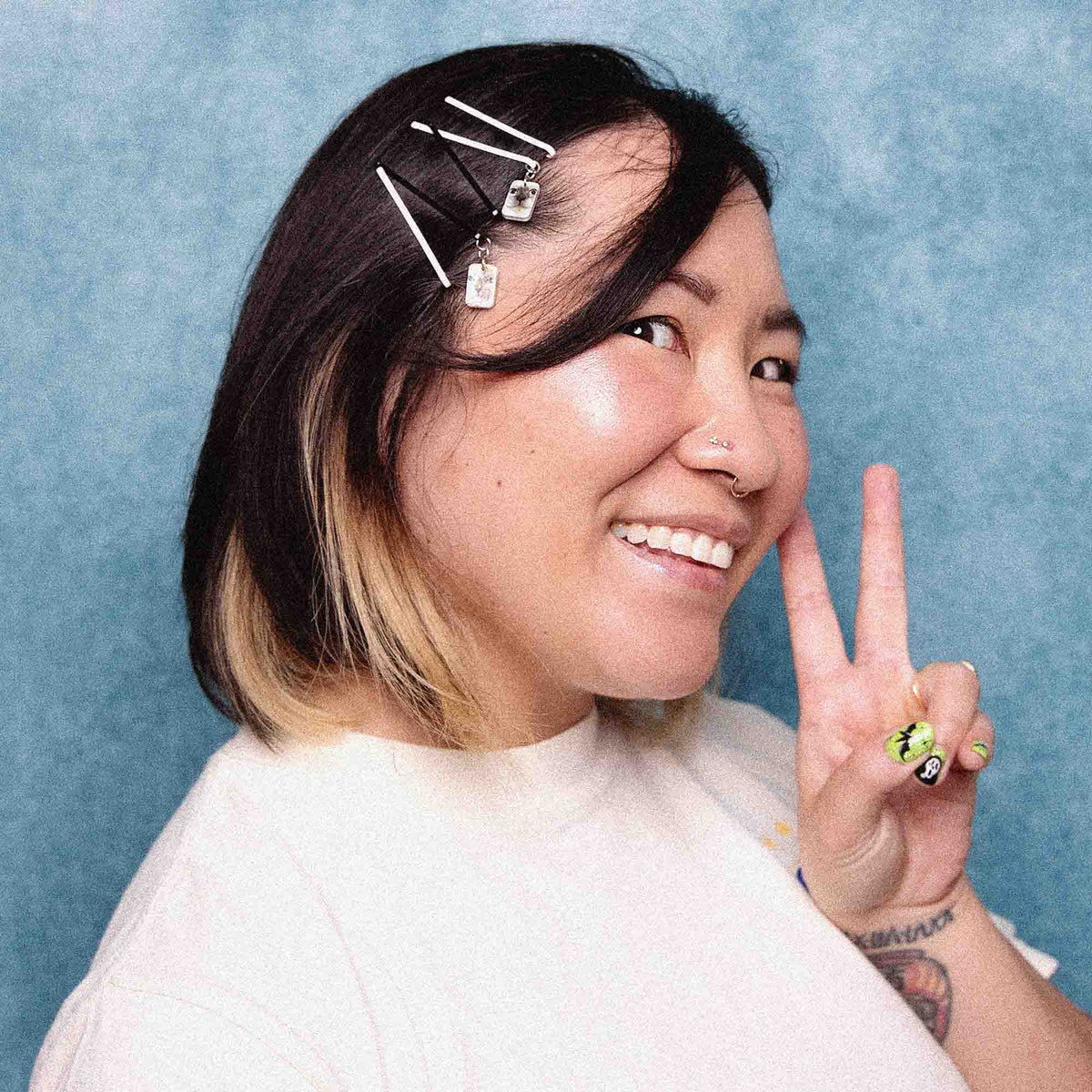 CHUNKS Kitty Bobby Pins