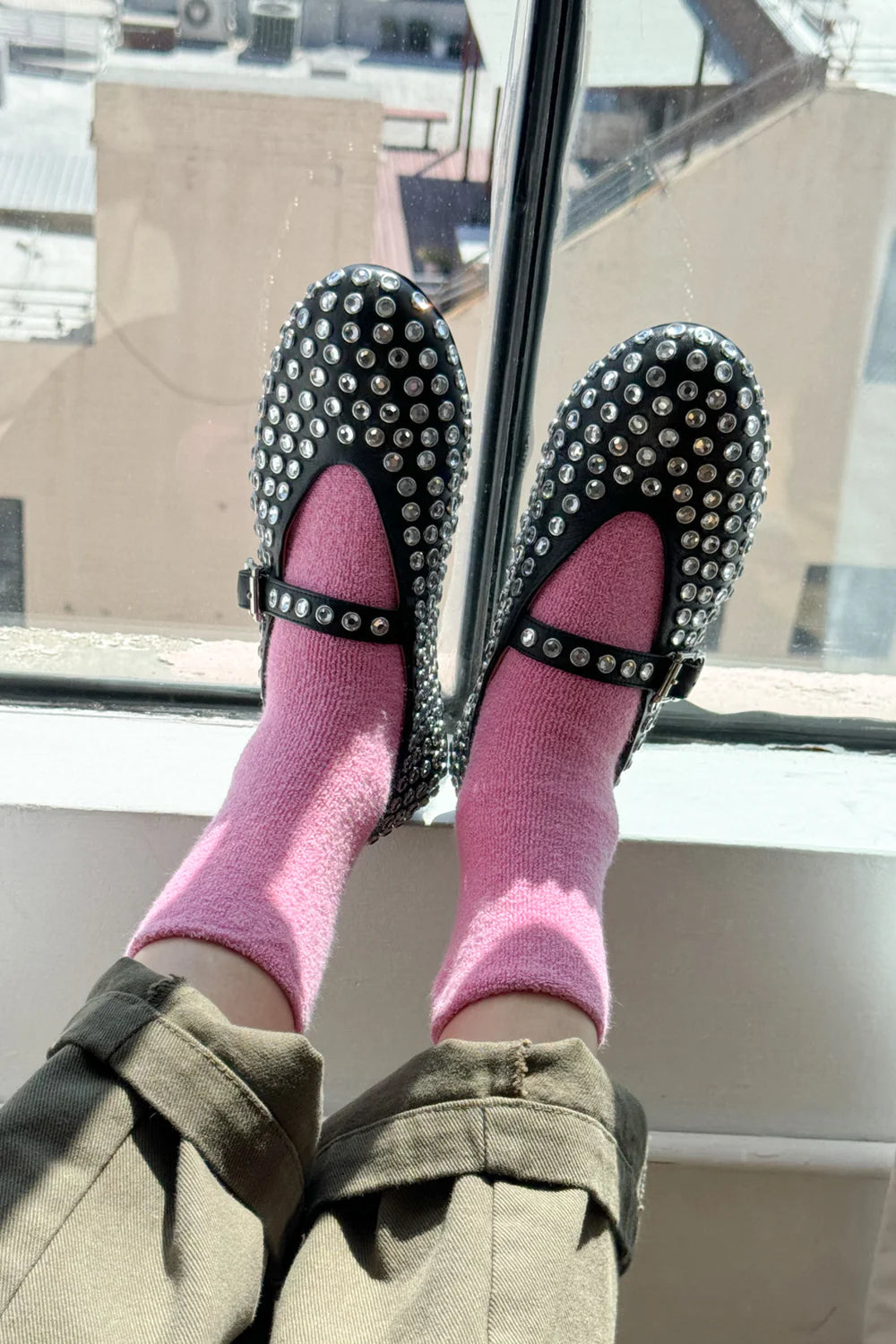 Le Bon Shoppe Cloud Socks - Bubble Gum