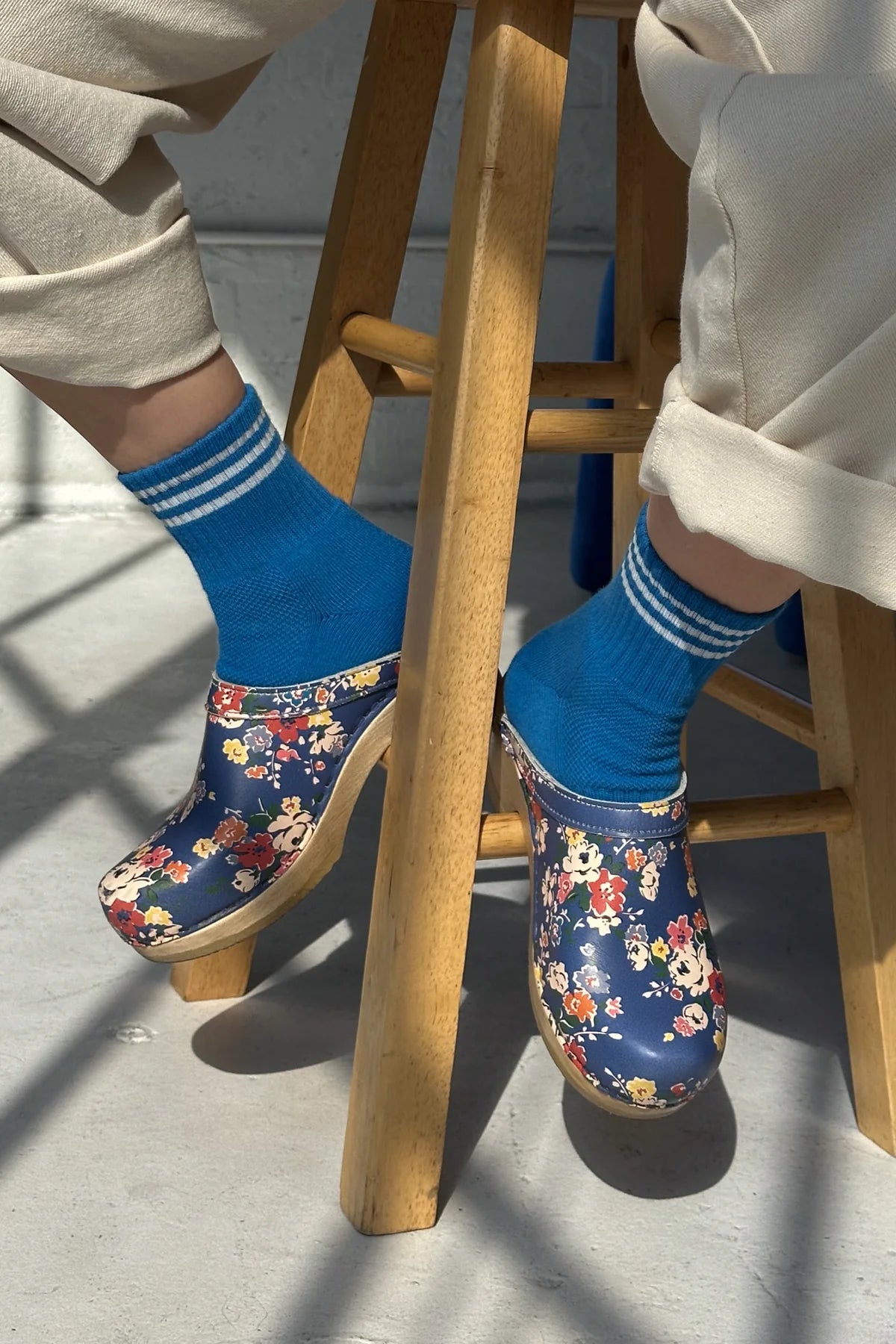 Le Bon Shoppe Girlfriend Socks - Royal Blue