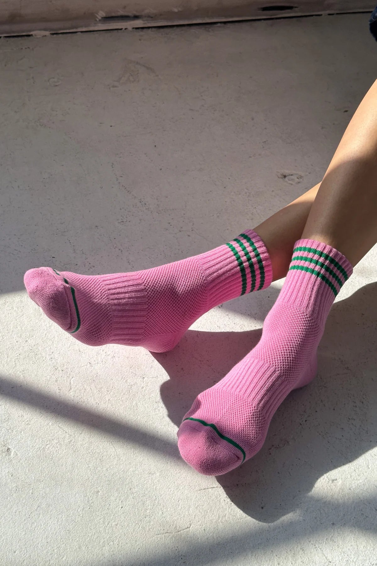 Le Bon Shoppe Girlfriend Socks - Rose Pink