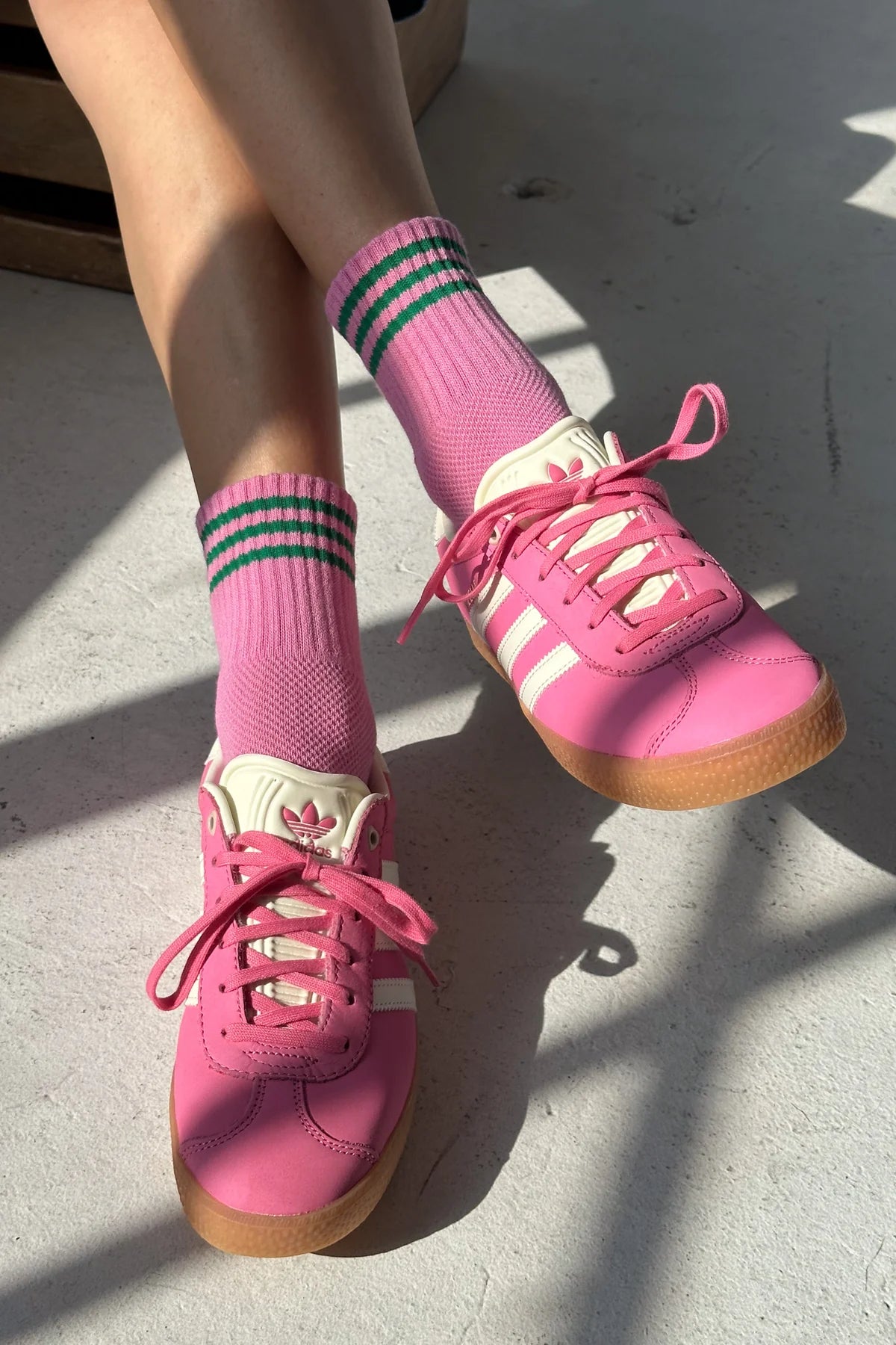 Le Bon Shoppe Girlfriend Socks - Rose Pink