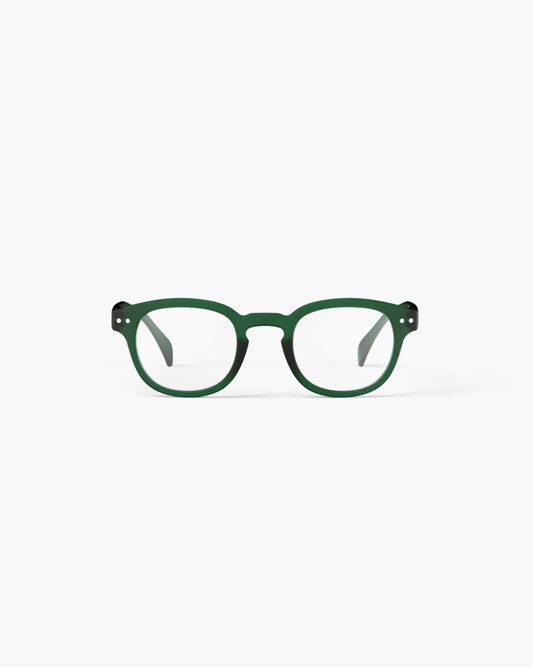 IZIPIZI Reading Glasses #C in Green colour frame