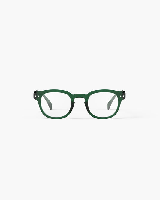 IZIPIZI Reading Glasses #C in Green colour frame