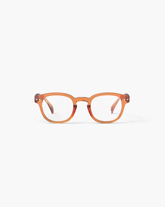 IZIPIZI Reading Glasses #C in Orange Smash