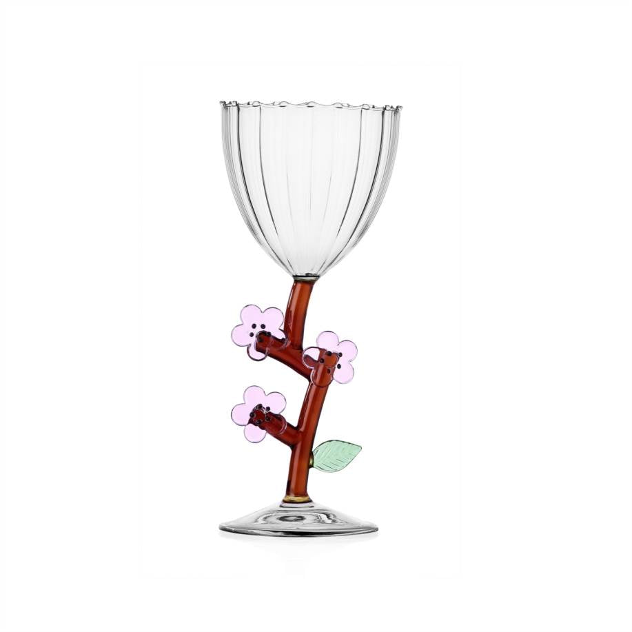 Ichendorf Botanica Stemmed Glass Peach Blossom