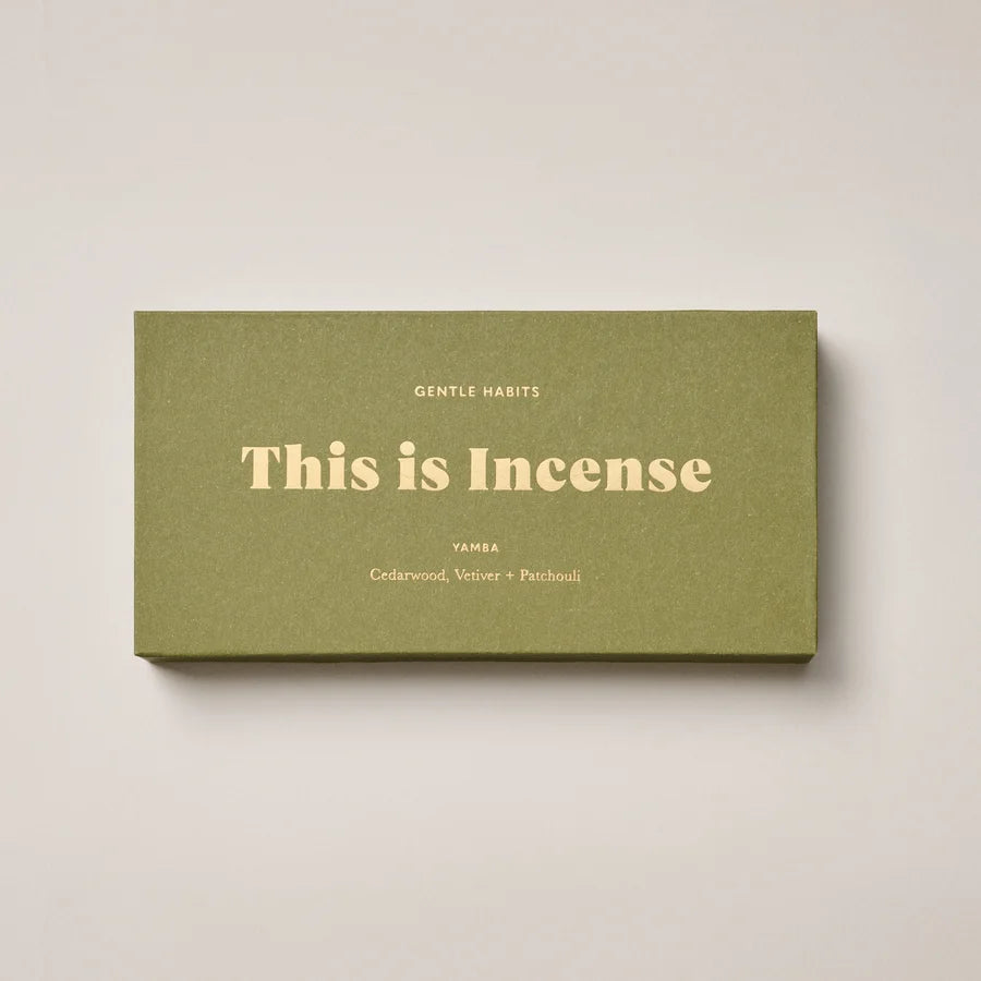 Gentle Habits This Is Incense - YAMBA