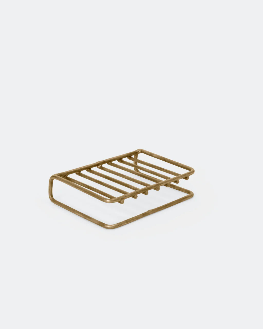 Fog Linen Brass Wire Soap Stand