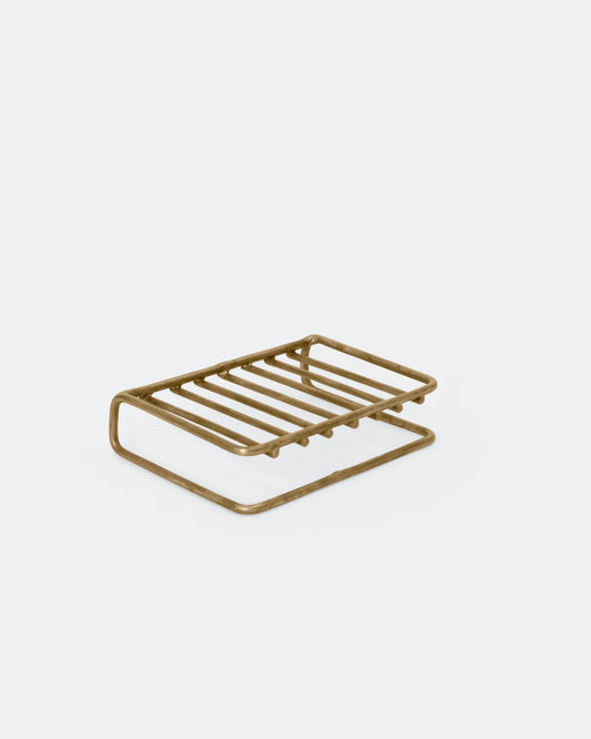 Fog Linen Brass Wire Soap Stand