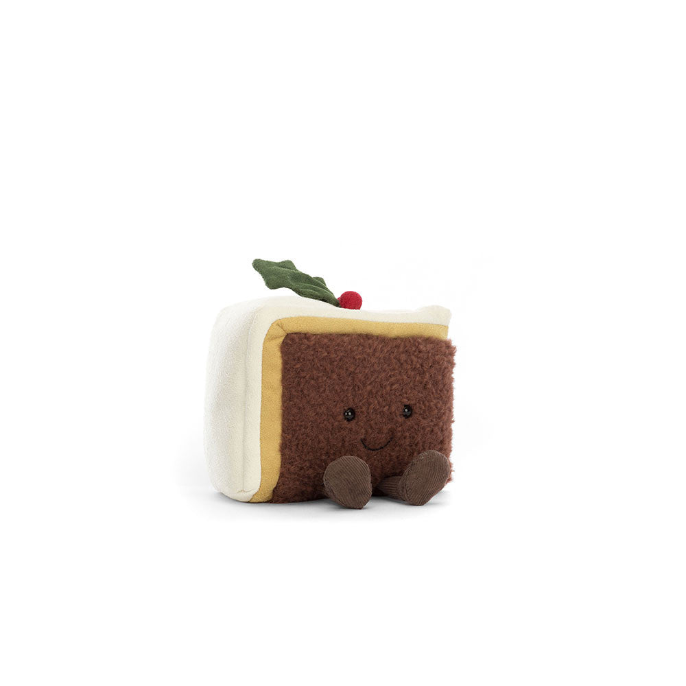 Jellycat Amuseables Slice of Christmas Cake Soft Toy