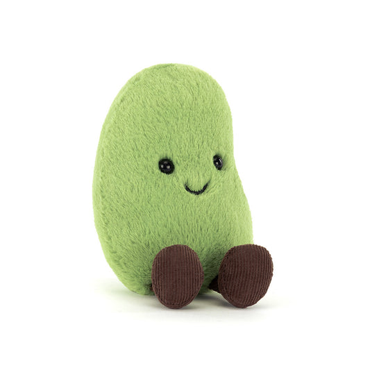 Jellycat Amuseables Soyella Edamame Bean on a white background