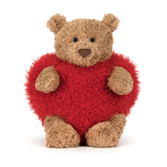 Jellycat Bartholomew Bear 'Heartthrob'