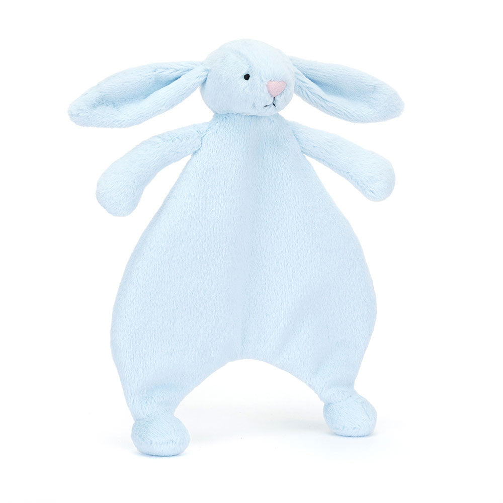 Jellycat Bashful Bunny Comforter in Blue 