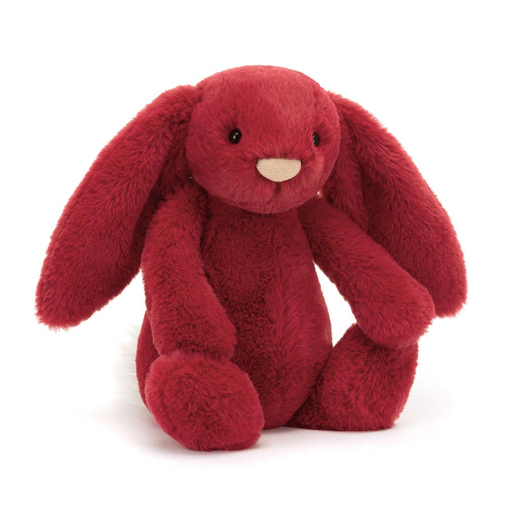 Jellycat Medium Bashful Luxe Bunny Scarlett – Papyrus