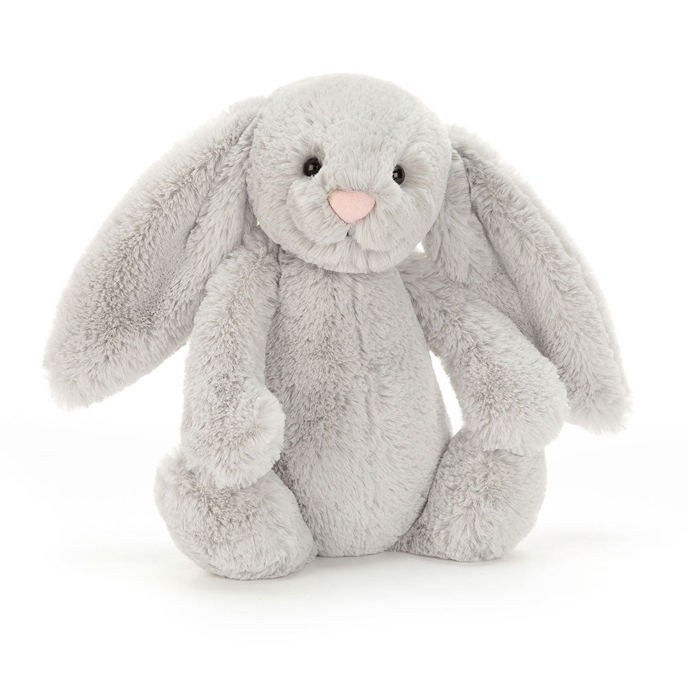 Jellycat Bashful Medium Silver Bunny Soft Toy