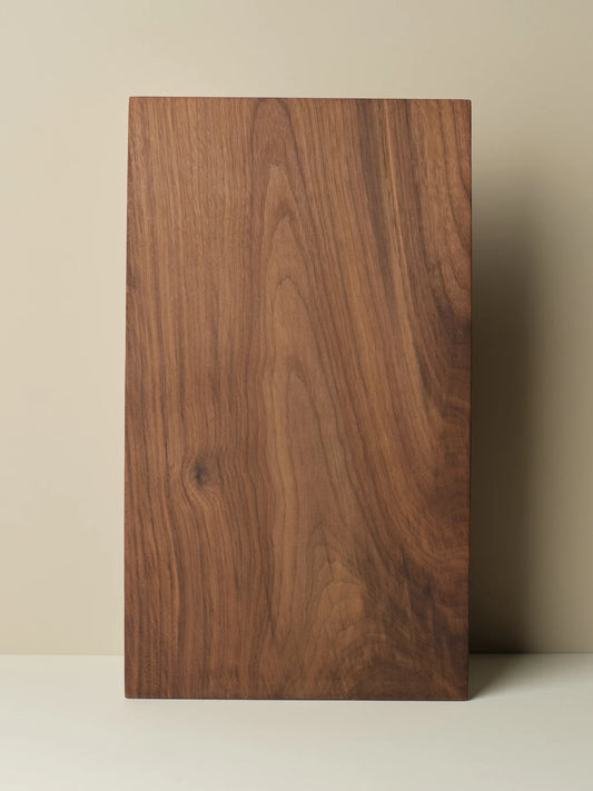 KATTO Cheese Board in deep brown colour on a beige background 